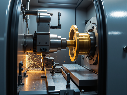 精密工业机械设备产品设计,金属材质表面,现代工业风格,专业工程环境